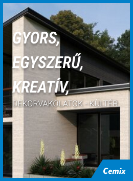 Cemix - Kültéri Dekorvakolatok