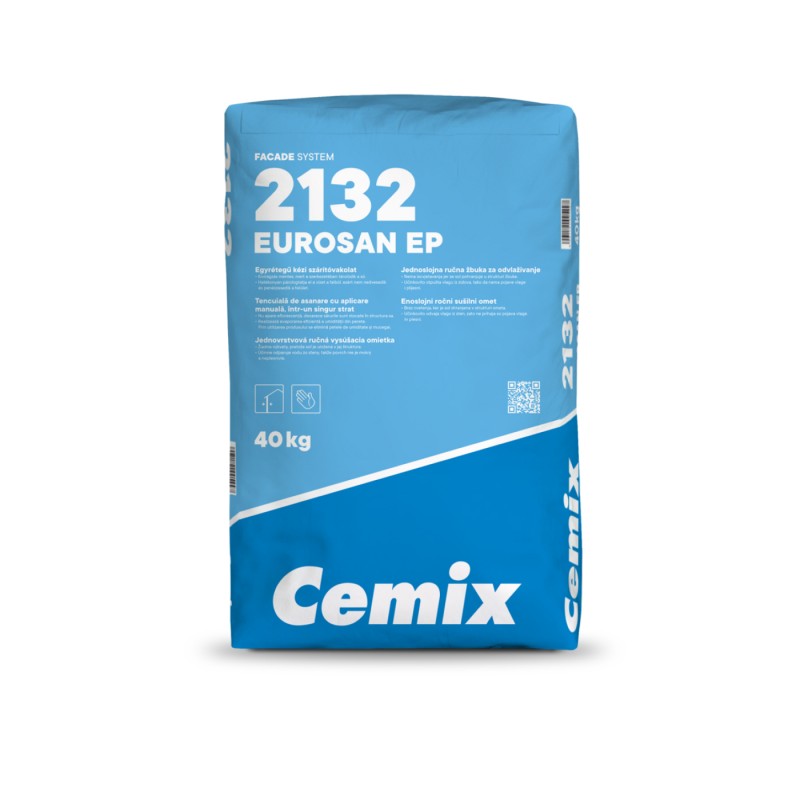Cemix Eurosan EP kézi eurosan szárítóvakolat - 40 kg