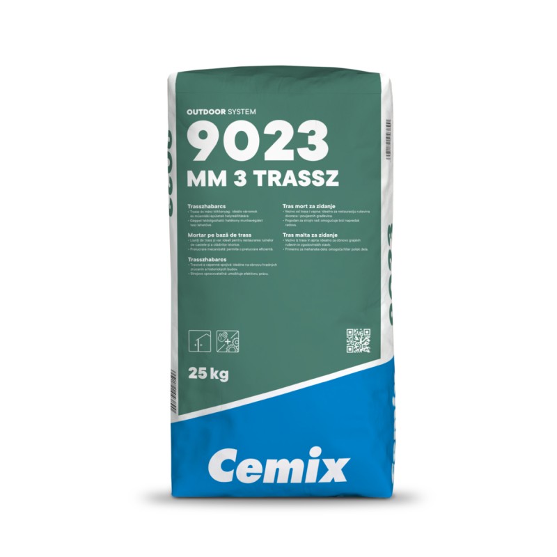 Cemix MM3 Trassz habarcs Hf 30 - 25 kg