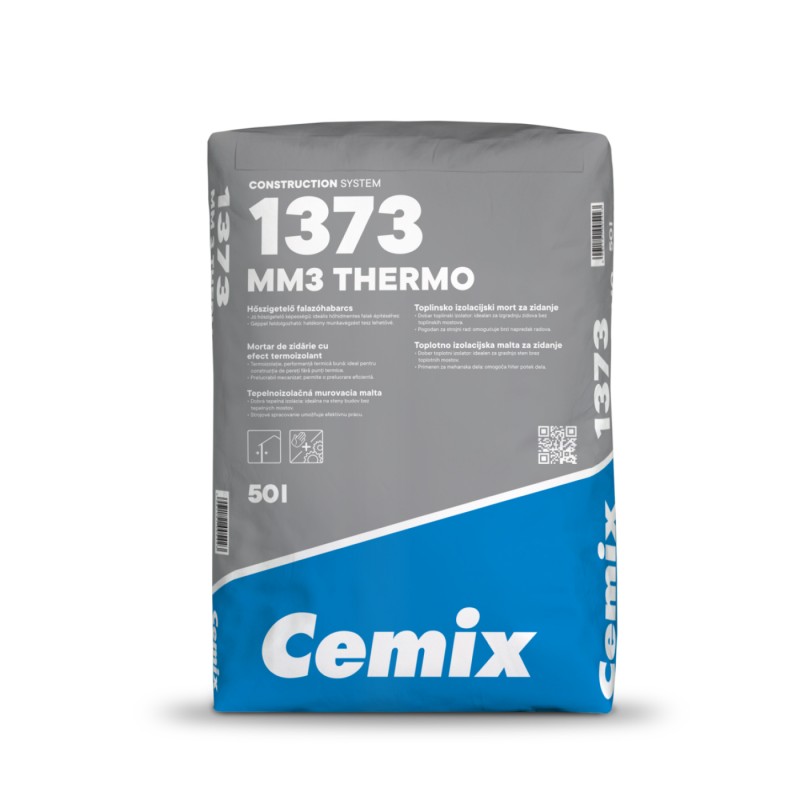 Cemix MM3 Thermo hőszigetelő falazóhabarcs Hf 30 - 50 L