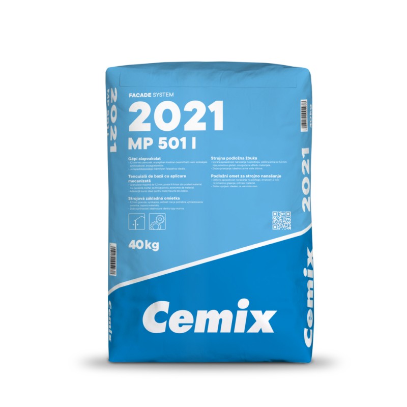 Cemix MP 501 I gépi alapvakolat - 40 kg