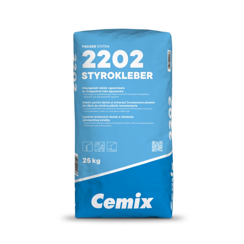 Cemix StyroKleber polisztirol ragasztó - 25 kg